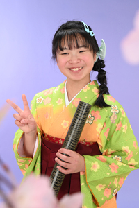 小学卒業袴すぐ撮り